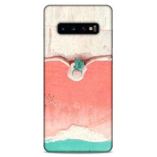 Lopard Samsung Galaxy S10 Plus Uyumlu Kılıf Manipülasyon ☻ (20) Koruyucu Kılıf Desenli