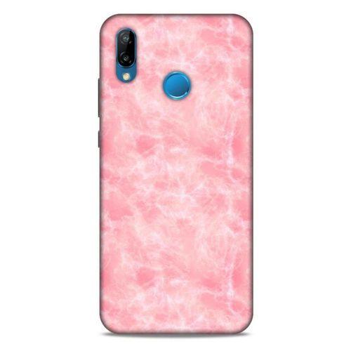 Mermer Desenli (4) Tema Koruma Kılıfı Pembe Huawei P20 Lite Kılıf