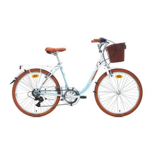 Carraro Juliana 28 Jant 7 vites Şehir Bisikleti Siyah-Bej Kahverengi 43 cm