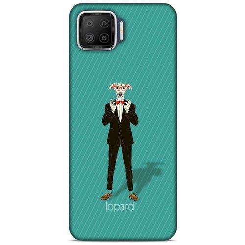 Oppo A73 Kılıf FunnyMaX (12) Koruyucu Silikon Turkuaz Köpek