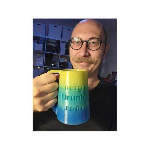 Enerji İçeceği Kupası 3D Baskı (Bu ürün Sadece Plastik parçadır - Almadan Önce Soru Sorabilirsiniz)