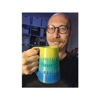 Enerji İçeceği Kupası 3D Baskı (Bu ürün Sadece Plastik parçadır - Almadan Önce Soru Sorabilirsiniz)