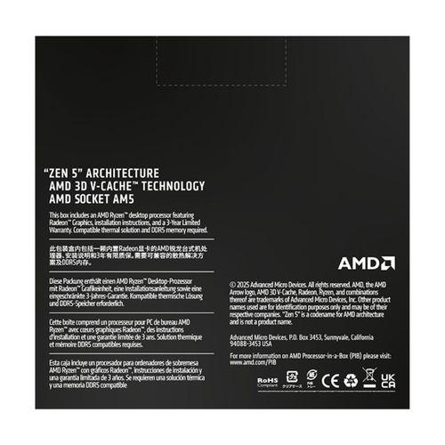 AMD RYZEN 9 9950X3D2 4.3GHZ 192MB AM5 BOX İŞLEMCİ