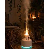 Led Işıklı Vintage Hava Nemlendirici Aromaterapi Difüzörü Usb Şarjlı