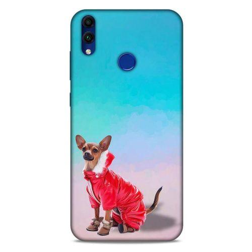 Huawei Honor 8C Kılıf Köpek Kıyafetleri (17) Tasarım Kılıf Russian Chihuahua Mont