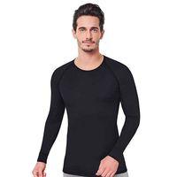 Tutku Elit 1307 Erkek Termal Thermocool Bisiklet Yaka Manşetli Şardonlu Uzun Kol Üst