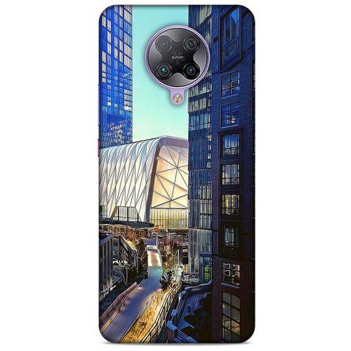 Xiaomi Poco F2 Pro Kılıf Dünya Mimarisi (45) Liquid Air Kılıf The Shed – Newyork