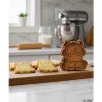 Sevimli Inek Sekillendirici Kalip Kurabiye Hamur Kesici Oyun ve Seker Hamuru Seti