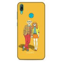 Huawei Y7 2019 Kılıf FunnyMaX (13) Silikon Kap Turuncu