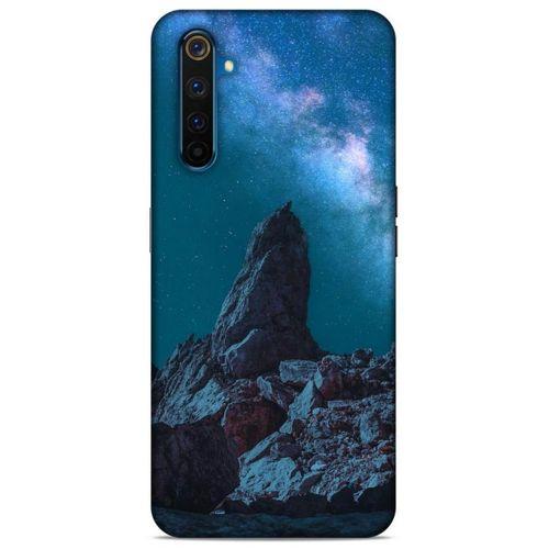 Lopard Oppo Realme 6 Pro Uyumlu Kılıf Gece'S (7) Telefon Kılıfı Açık Mavi