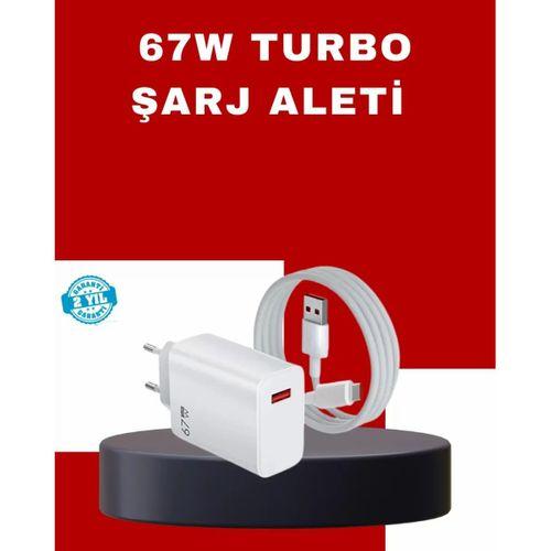 67 Watt Yüksek Güç Şarj Adaptörü Mi 10 Mi 11 Mi 12 Uyumlu
