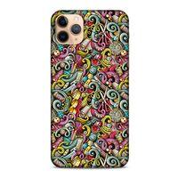 Graffitix (46) Desenli Silikon Kapak Apple Iphone 11 Pro Kılıf