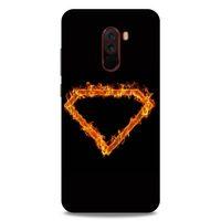 Lopard Xiaomi Pocophone F1 Uyumlu Kılıf FireX (49) Ultra Silikon Kılıf SuperMan
