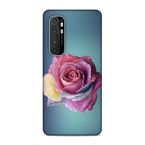 Xiaomi Mi Note 10 Lite Kılıf Donmus Gul Arka Kapak Silikon Koruma Full Koruyucu