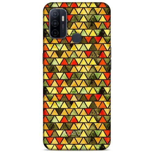 Huawei P40 Kılıf Pastel Renkler (46) Core Armor Kılıf Yeşil Sarı