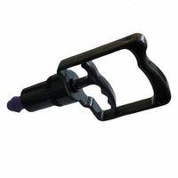 Hacamat Pompa 4 Parmak Siyah