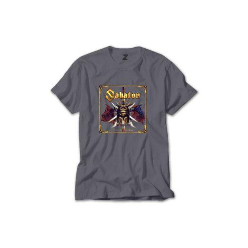Sabaton The Art of War Renkli Tişört Sarı Renkli