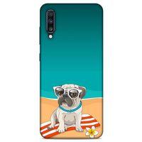 Animax Pug Plajda Samsung Galaxy A70 Kılıf Desenli Silikon