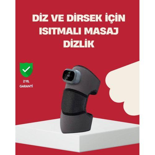 3 Seviyeli Titreşimli Isıtmalı Diz Bakım Masaj Cihazı
