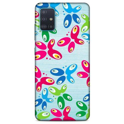 Nazarium (40) Desenli Silikon Kapak Samsung Galaxy A51 Kılıf