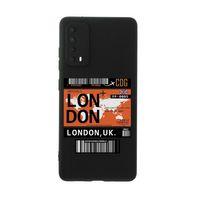Huawei Psmart 2021 London Premium Silikonlu Telefon Kılıfı