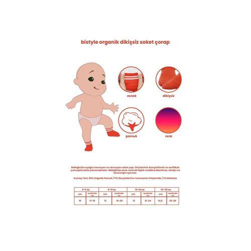 Bistyle Bistyle 6'Lı Basic Penye Soket Çorap 10101 Beyaz