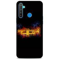 Lopard Oppo Realme 5i Uyumlu Kılıf FireX (37) Silicone Cover Saksafon