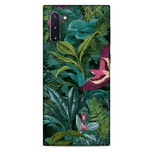 Samsung Galaxy Note 10 Uyumlu Kılıf Yeşil Delisi (30) Silicone Case Cami Yeşili
