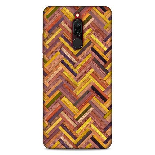 Lopard Xiaomi Redmi 8 Uyumlu Kılıf Wood'X (39) Liquid Crystal Kılıf Baskılı