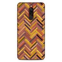 Lopard Xiaomi Redmi 8 Uyumlu Kılıf Wood'X (39) Liquid Crystal Kılıf Baskılı