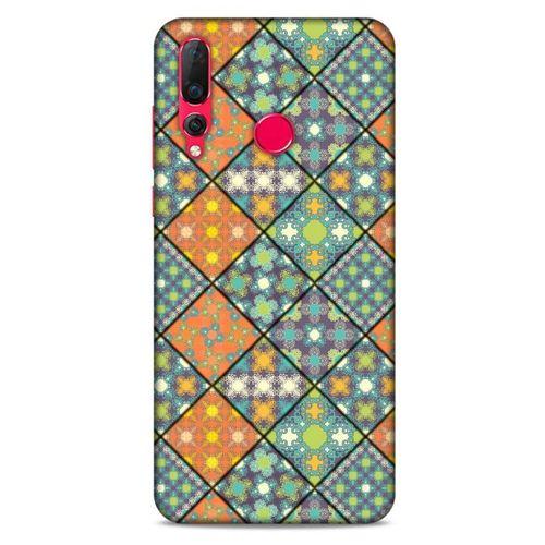 Lopard Huawei P Smart Z Uyumlu Kılıf Ethnic Culture (49) Ultra Silikon Kılıf