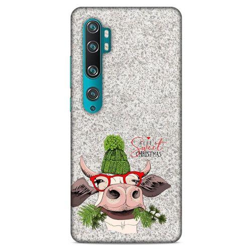 Animax Bereli İnek Xiaomi Mi Note 10 Pro Kılıf Desenli Silikon