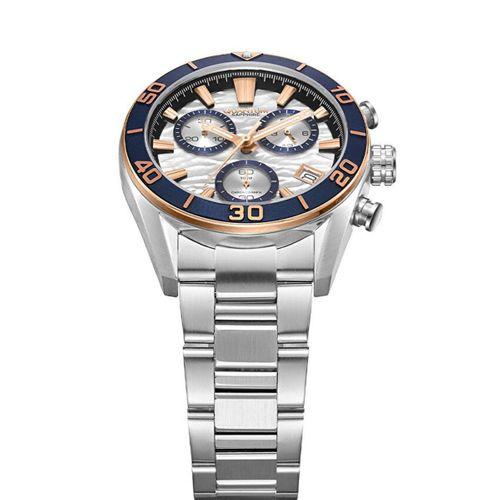 Quantum PWG1199.530 Quartz Çelik Gri Safir Cam 10 ATM 41 mm Erkek Kol Saati