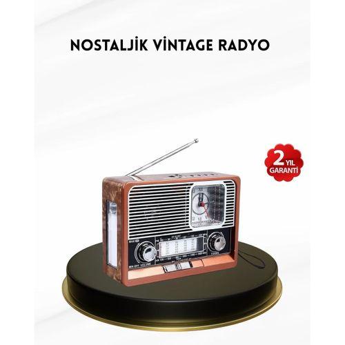 Nostaljik Radyo – Şık Dekoratif Tasarım Ve Güvenli 2 Yıl Garanti