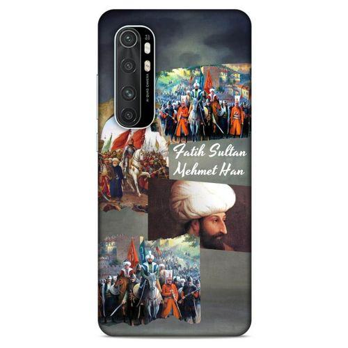 Xiaomi Mi Note 10 Lite Uyumlu Kılıf Ottoman (3) Kapak Fatih Sultan Mehmed
