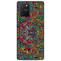 Lopard Samsung Galaxy S10 Lite Uyumlu Kılıf Soyut Sanat (30) Desenli Silicone Case