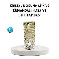 Kristal Rgb Led Masa Lambası – Renkli Kumandalı Işık, Dekoratif Ve Enerji Tasarruflu