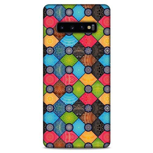 Ethnic Culture (22) Samsung Galaxy S10 Plus Kılıf Silikon Kapak Desenli