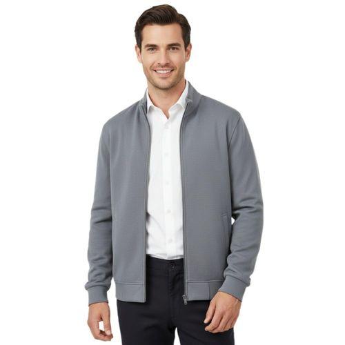 Erkek Spor Hakim Yaka Fermuarlı Hırka Regular Fit BGL-ST04947