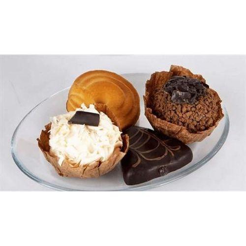 Cam Servis Tabağı 8 Adet 24X24X2,5Cm