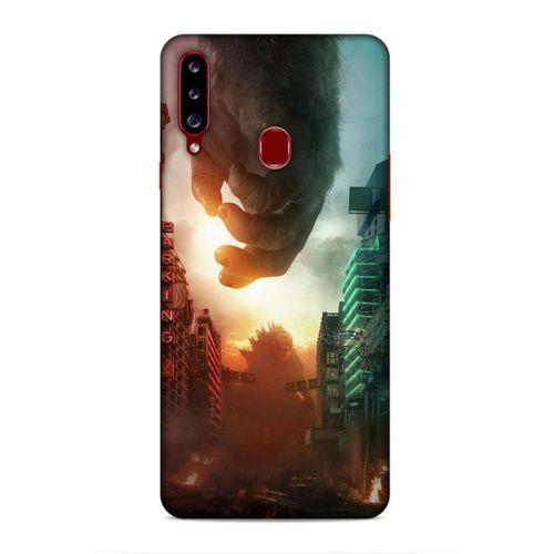 Samsung Galaxy A20s Uyumlu Kılıf BMovie (30) Silicone Case King Kong