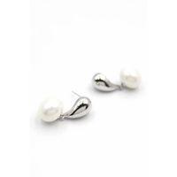 İncili Küpe - Gümüş