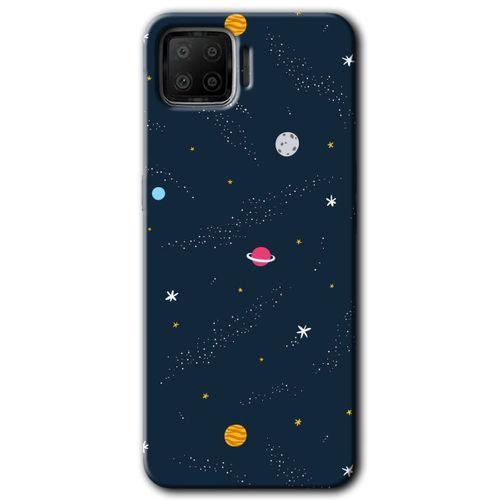 Oppo A73 Kılıf HD Baskılı Desen + Hayalet Cam Yandan Görünmez