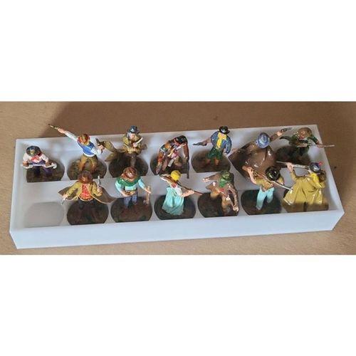 Western Legends Miniatür Tutucu - 3D Baskı (Bu ürün Sadece Plastik parçadır - Almadan Önce Soru Sorabilirsiniz)