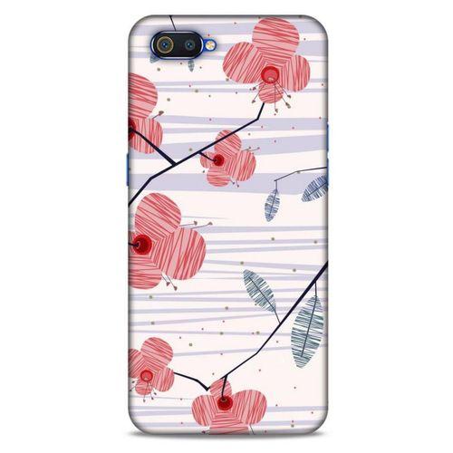 Oppo Realme C2 Kılıf Japonya (26) Tpu Silikon Kılıf Japon Kiraz Çiçekleri