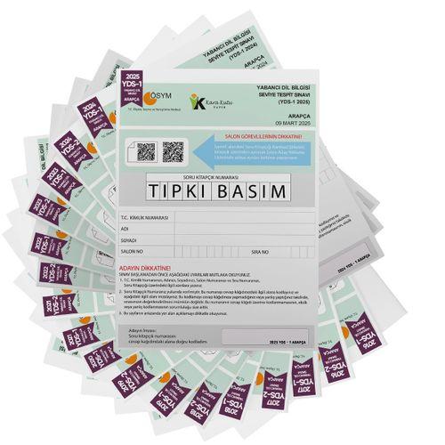 2026 YDS Arapça ÖSYM Tıpkı Basım Çıkmış Soru Deneme Paketi 18li Fasikül SETİ