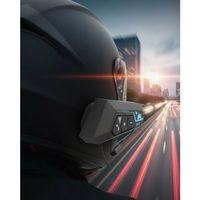 Su Geçirmez Motosiklet Kask Kulaklık 1000mah Batarya