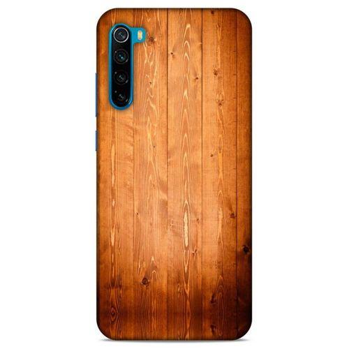 Lopard Xiaomi Redmi Note 8T Uyumlu Kılıf Wood'X (8) Baskılı Kılıf Desenli
