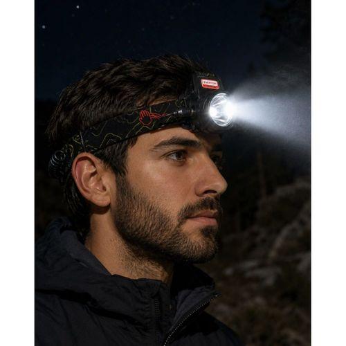 Sensörlü Led Kafa Lambası Zoom Özellikli Güçlü Aydınlatma