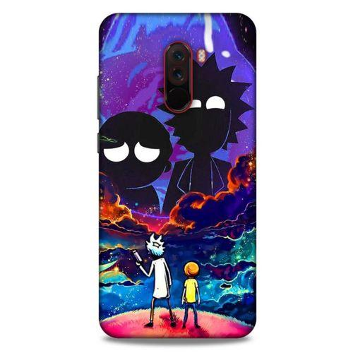 Xiaomi Pocophone F1 Uyumlu Kılıf Rick And Morty (46) Core Armor Kılıf Decoy Ricks